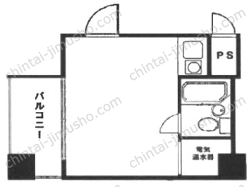 ダイネス壱番館渋谷5Fの間取図