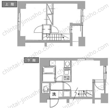 メインステージ六本木10Fの間取図