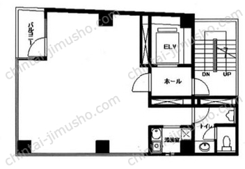 日本屋ビルの間取図