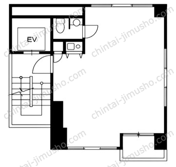 文悠ビル7Fの間取図