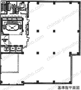 白金高輪ステーションビルの間取図