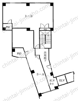 ハセガワビルの間取図