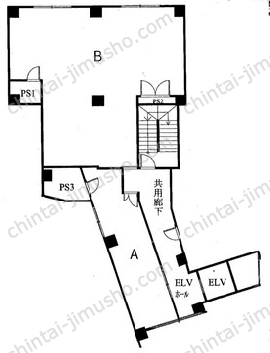 ハセガワビルの間取図