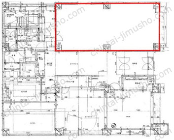 ISM藤沢1階の間取図