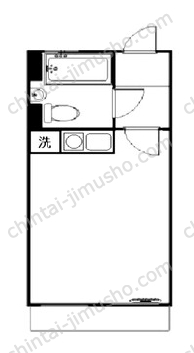 パーフェクトルーム5Fの間取図