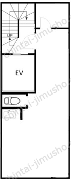 REB東麻布1丁目ビル2Fの間取図