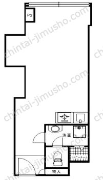 ニュー新橋ビル／ハローオフィス新橋の間取図
