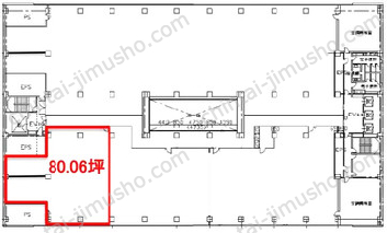 NODEX TOYOCHO（JMFビル東陽町02）7階の間取図