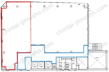NMF川崎東口ビル4階の間取図