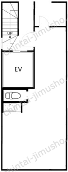 REB東麻布1丁目ビル1階の間取図