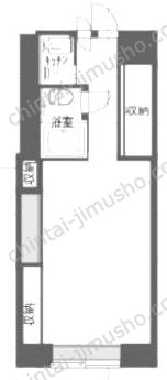 ニューステイトメナーの間取図