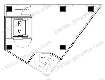 THE CITY 九段下の間取図