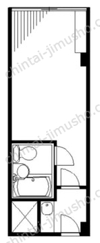 六本木ビジネスアパートメンツの間取図
