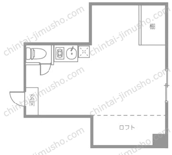 AIマンションの間取図