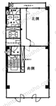 平河町伏見ビルの間取図