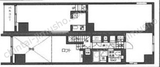 VORT東新宿8Fの間取図