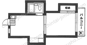 古谷マンションの間取図