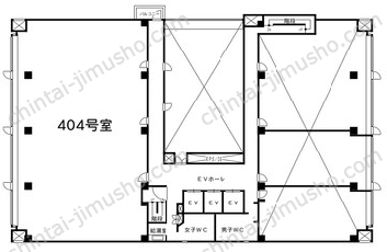 横浜金港町ビルの間取図