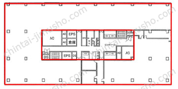 新百合トウェンティワン7階の間取図