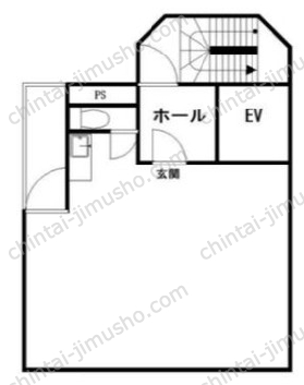 YHSビル7階の間取図