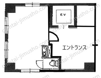 東日本橋Y’sビルの間取図
