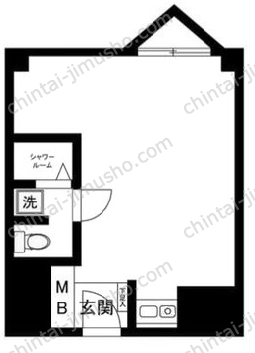 ウエストサイド新宿御苑の間取図
