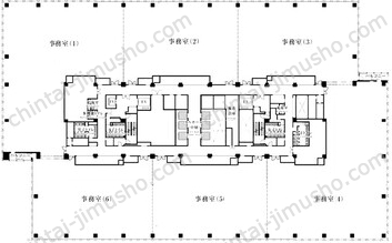 横浜コネクトスクエアの間取図