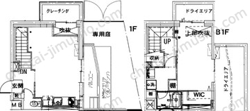 ミライエ表参道の間取図