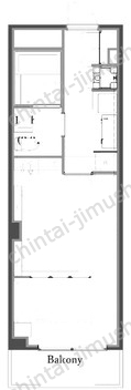 麻布台ロイヤルプラザ3階の間取図