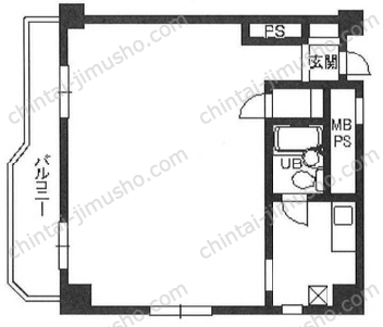 氷川アネックス2号館の間取図