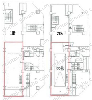 新宿伍名館の間取図