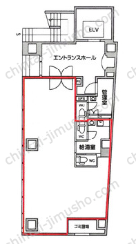 麹町トーセイビルの間取図