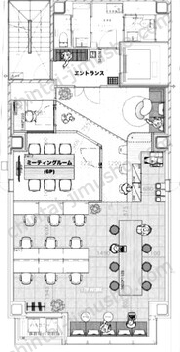 ARISTO平河町7階の間取図