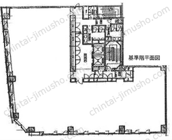 下谷ビル5階の間取図