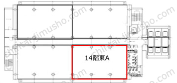 新横浜スクエアビルの間取図