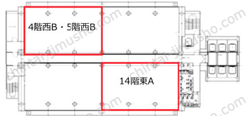新横浜スクエアビルの間取図