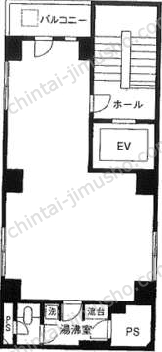 アタゴ小林ビルの間取図