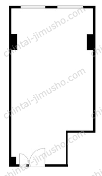 南海東京ビルディング2階の間取図