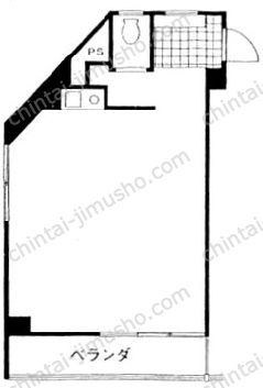 松本マンションの間取図