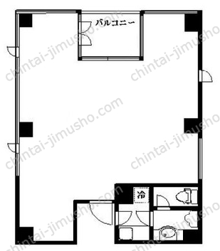 LUビル2Fの間取図
