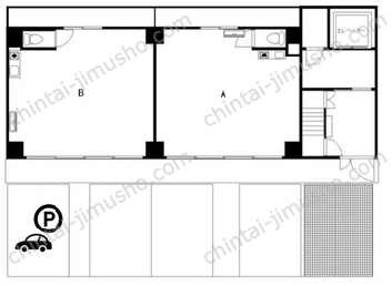 コバハイツ石神井Ⅱ1Fの間取図