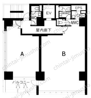 CIRCLES秋葉原駅前3階の間取図