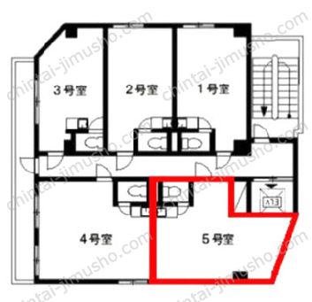 KDビル27階の間取図