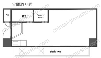 サントピア二子玉川第22階の間取図