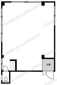 Axis（アクシス）2階の間取図