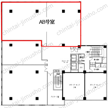 第2山崎ビルの間取図
