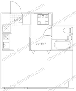 ホーユウパレス相模原南1階の間取図