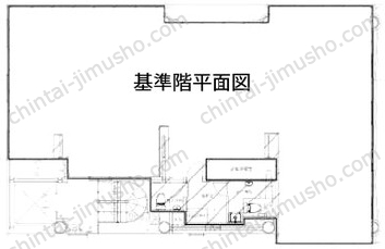 オカモトヤビル4階の間取図