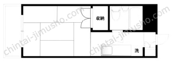西大久保イレブン3階の間取図