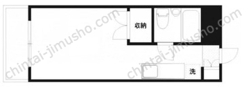 西大久保イレブン3階の間取図